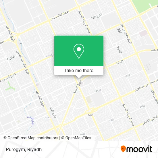 Puregym map