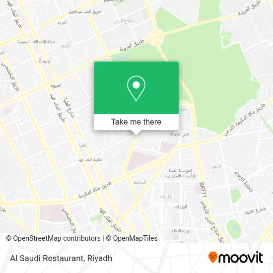 Al Saudi Restaurant map