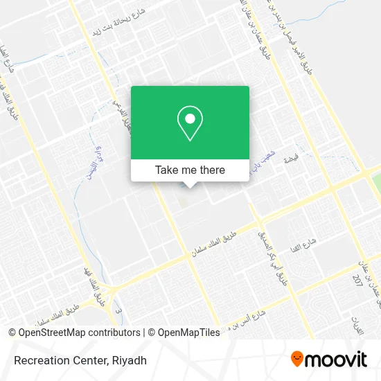 Recreation Center map