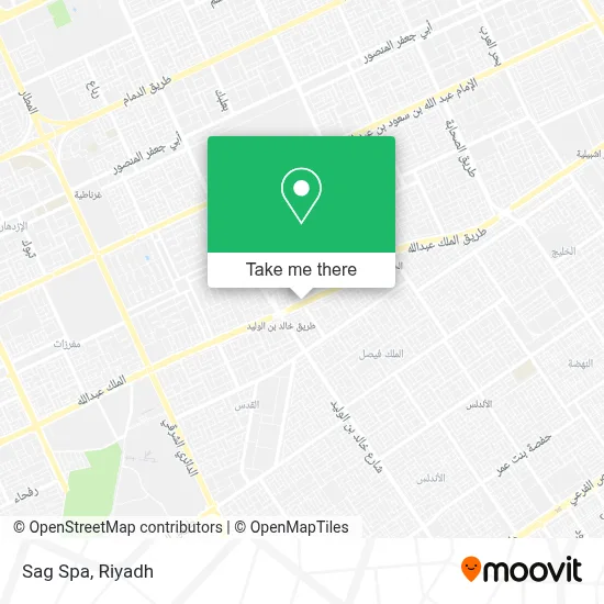 Sag Spa map
