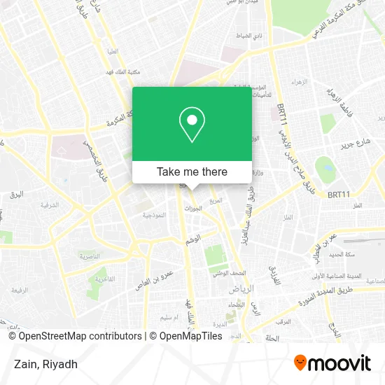 Zain map