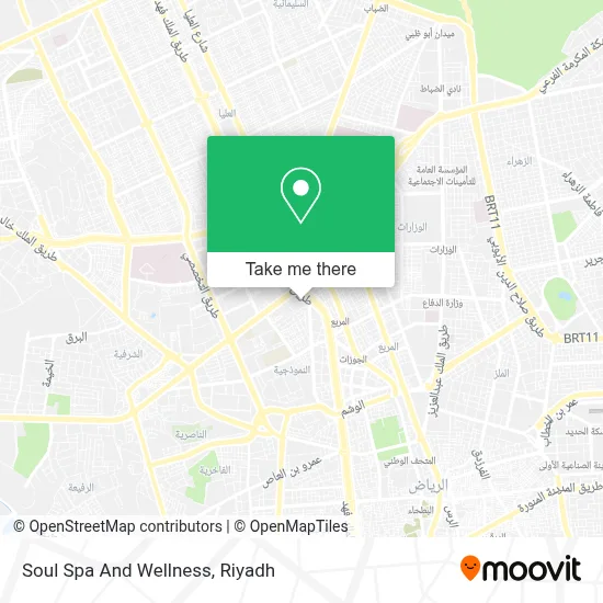 Soul Spa And Wellness map