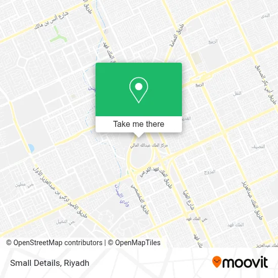 Small Details map
