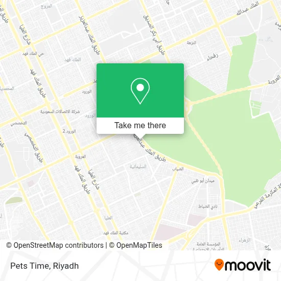 Pets Time map