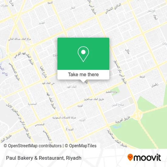 Paul Bakery & Restaurant map