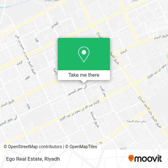 Ego Real Estate map