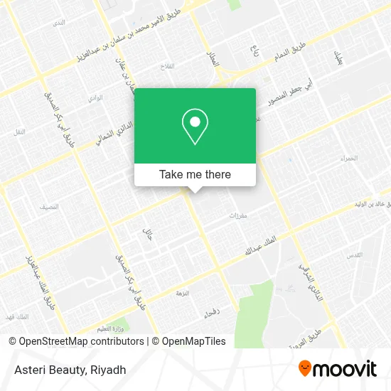Asteri Beauty map