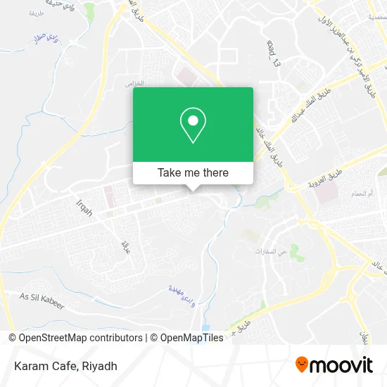Karam Cafe map