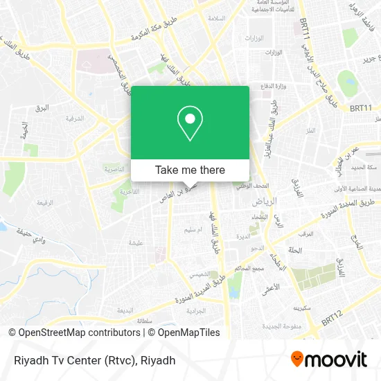 Riyadh Tv Center (Rtvc) map