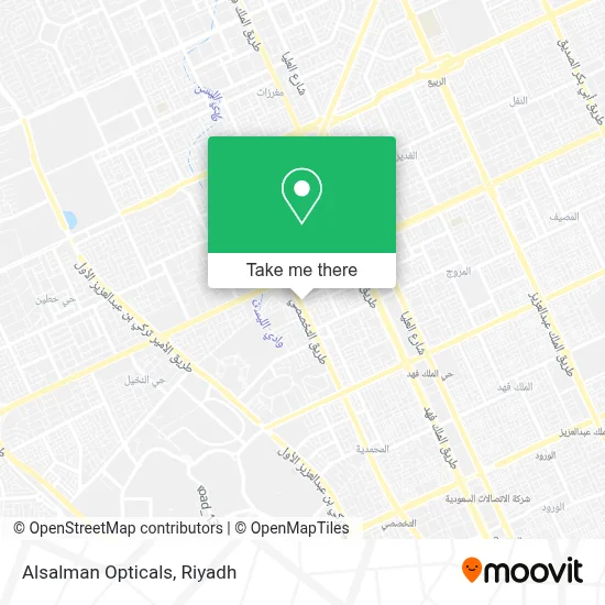 Alsalman Opticals map