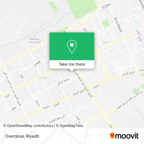 Overdose map