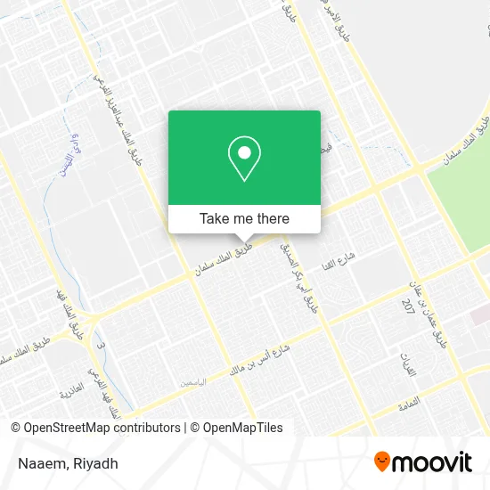 Naaem map