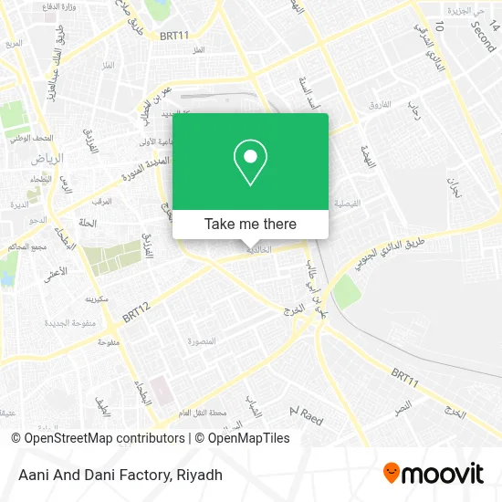 Aani And Dani Factory map