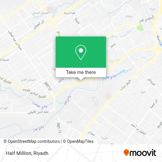 Half Million map