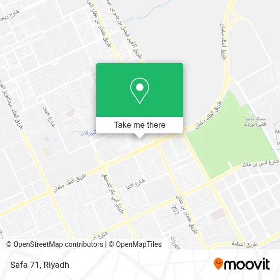 Safa 71 map