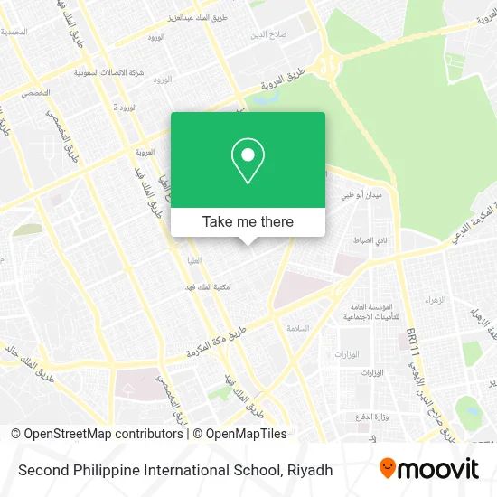 Second Philippine International School map