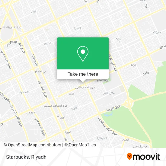 Starbucks map