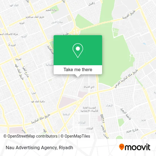 Nau Advertising Agency map
