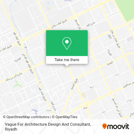 Vague For Architecture Design And Consultant map