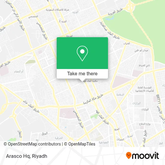Arasco Hq map