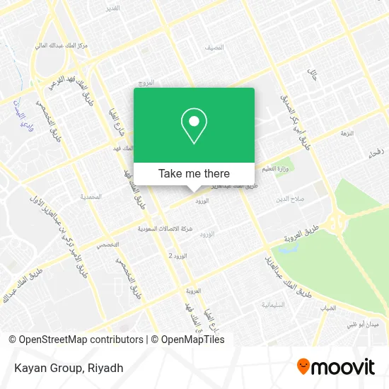 Kayan Group map