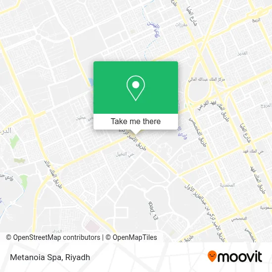 Metanoia Spa map