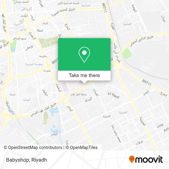 Babyshop map