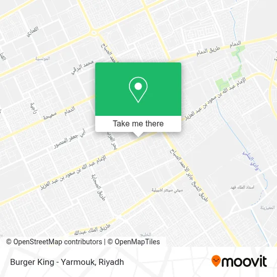 Burger King - Yarmouk map