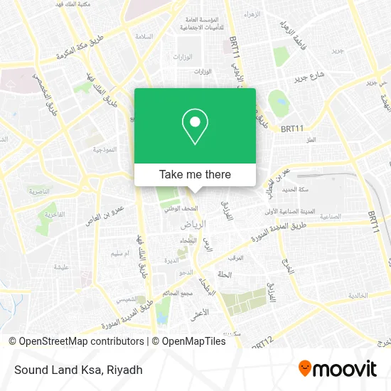 Sound Land Ksa map