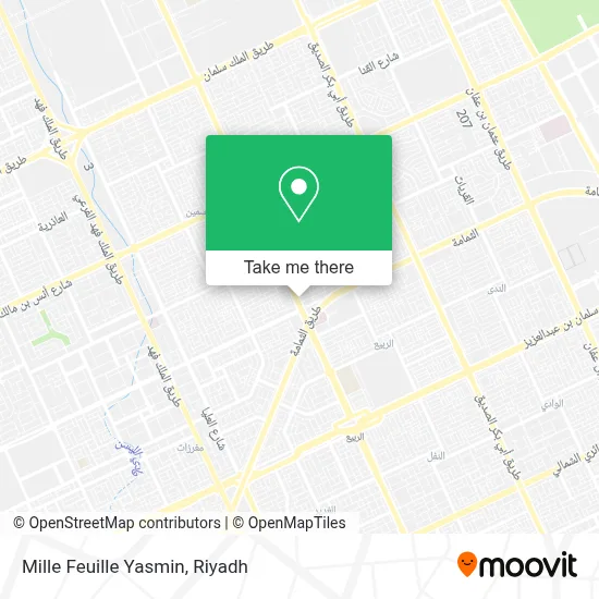 Mille Feuille Yasmin map