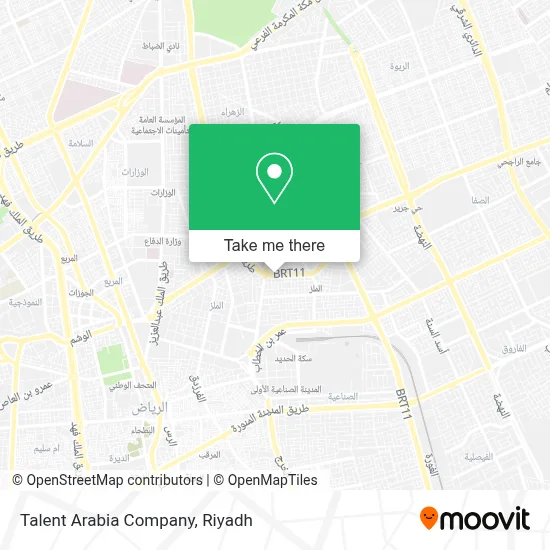 Talent Arabia Company map
