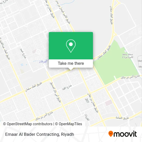 Emaar Al Bader Contracting map