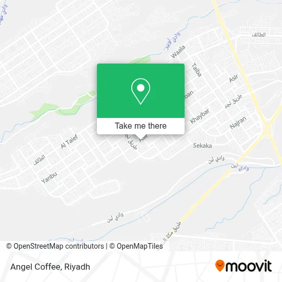Angel Coffee map
