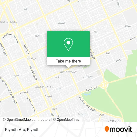 Riyadh Arc map