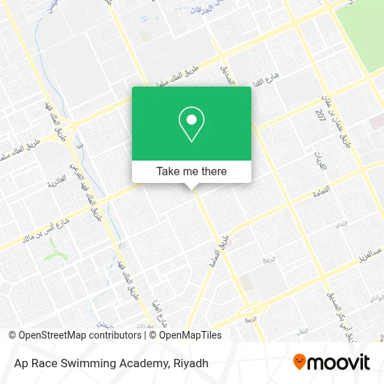 Ap Race Swimming Academy map
