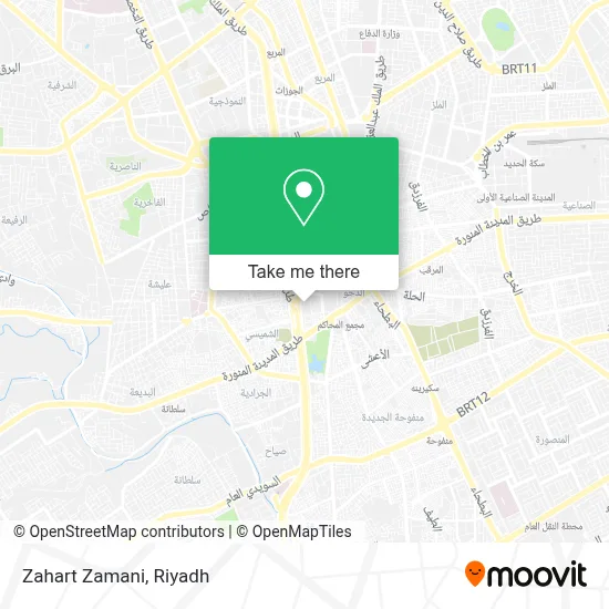 Zahart Zamani map