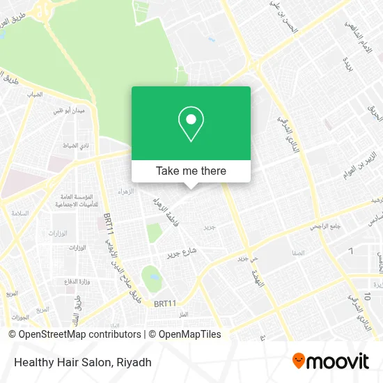 Healthy Hair Salon map
