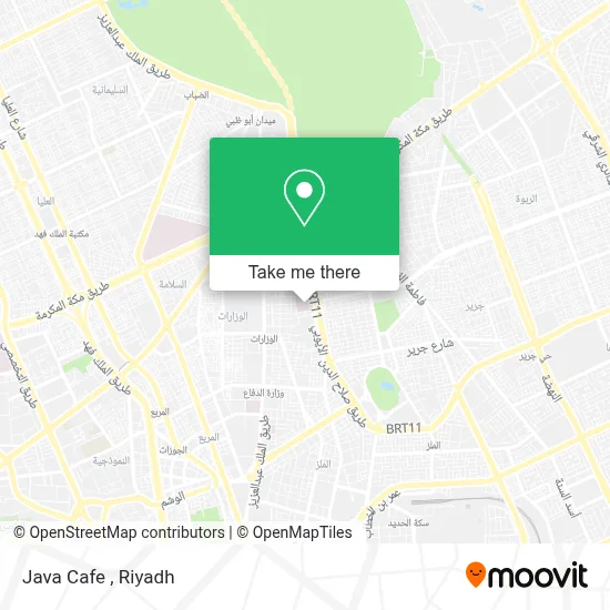 Java Cafe ‎ map