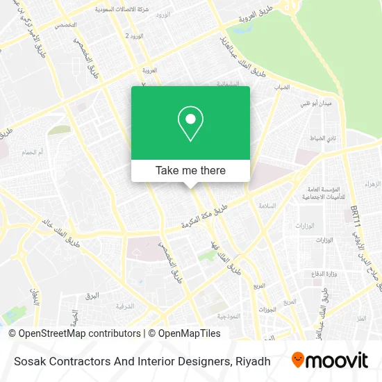 Sosak Contractors And Interior Designers map