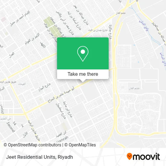 Jeet Residential Units map