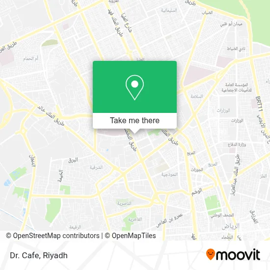 Dr. Cafe map