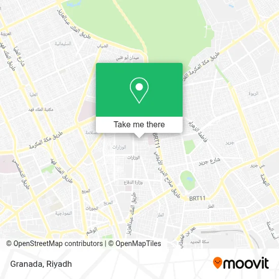 Granada map