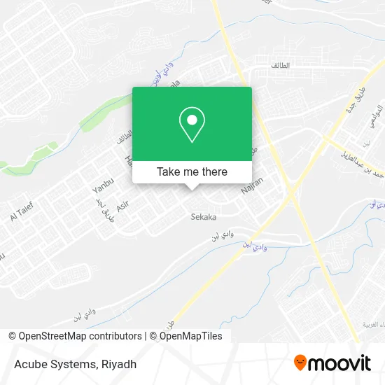 Acube Systems map