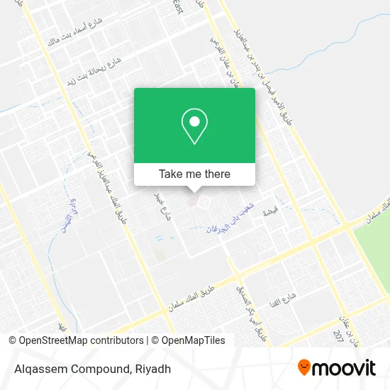 Alqassem Compound map