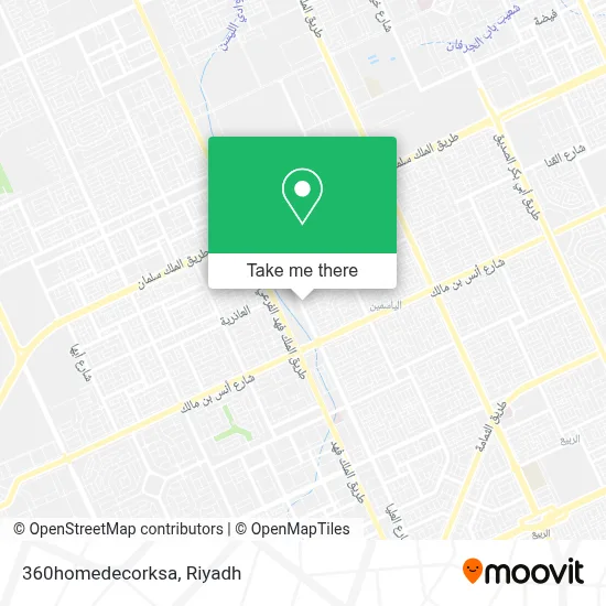 360homedecorksa map