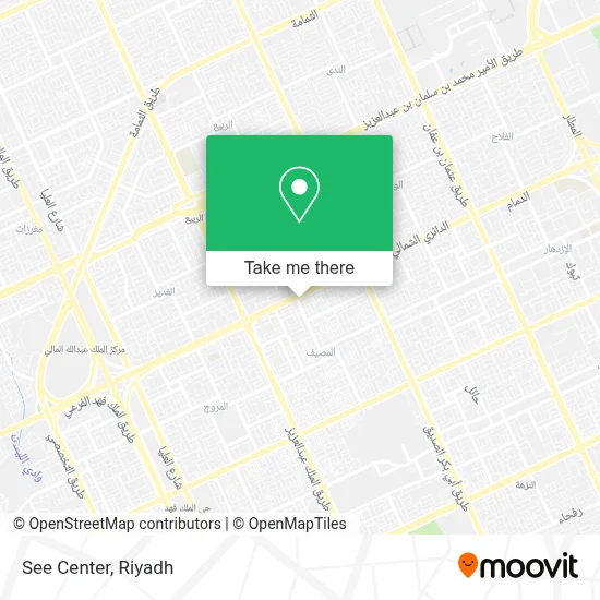 See Center map