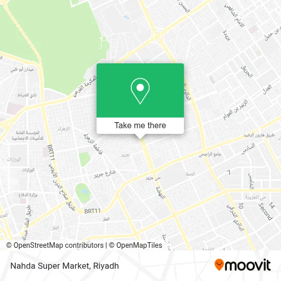Nahda Super Market map
