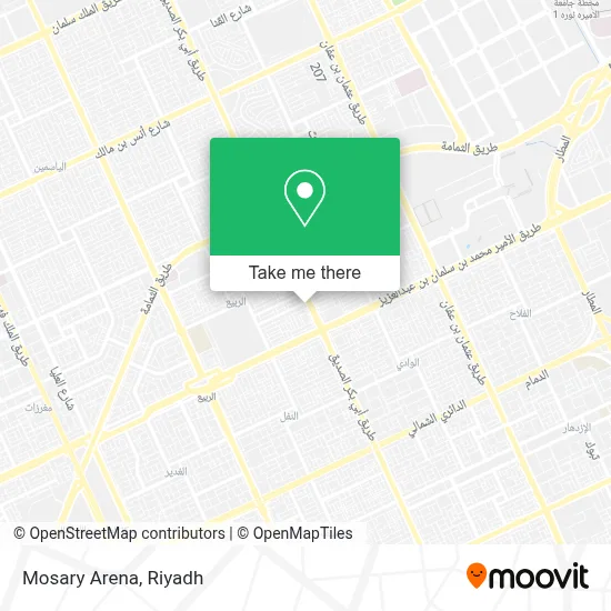 Mosary Arena map