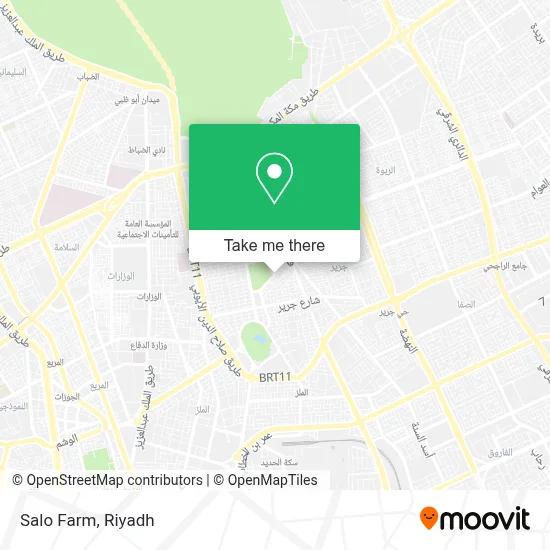Salo Farm map