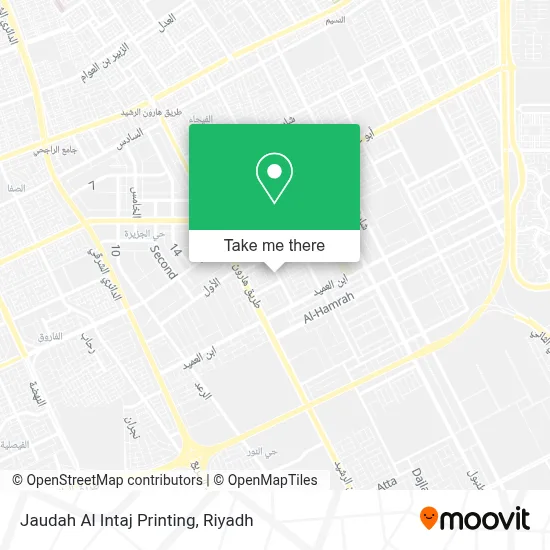 Jaudah Al Intaj Printing map
